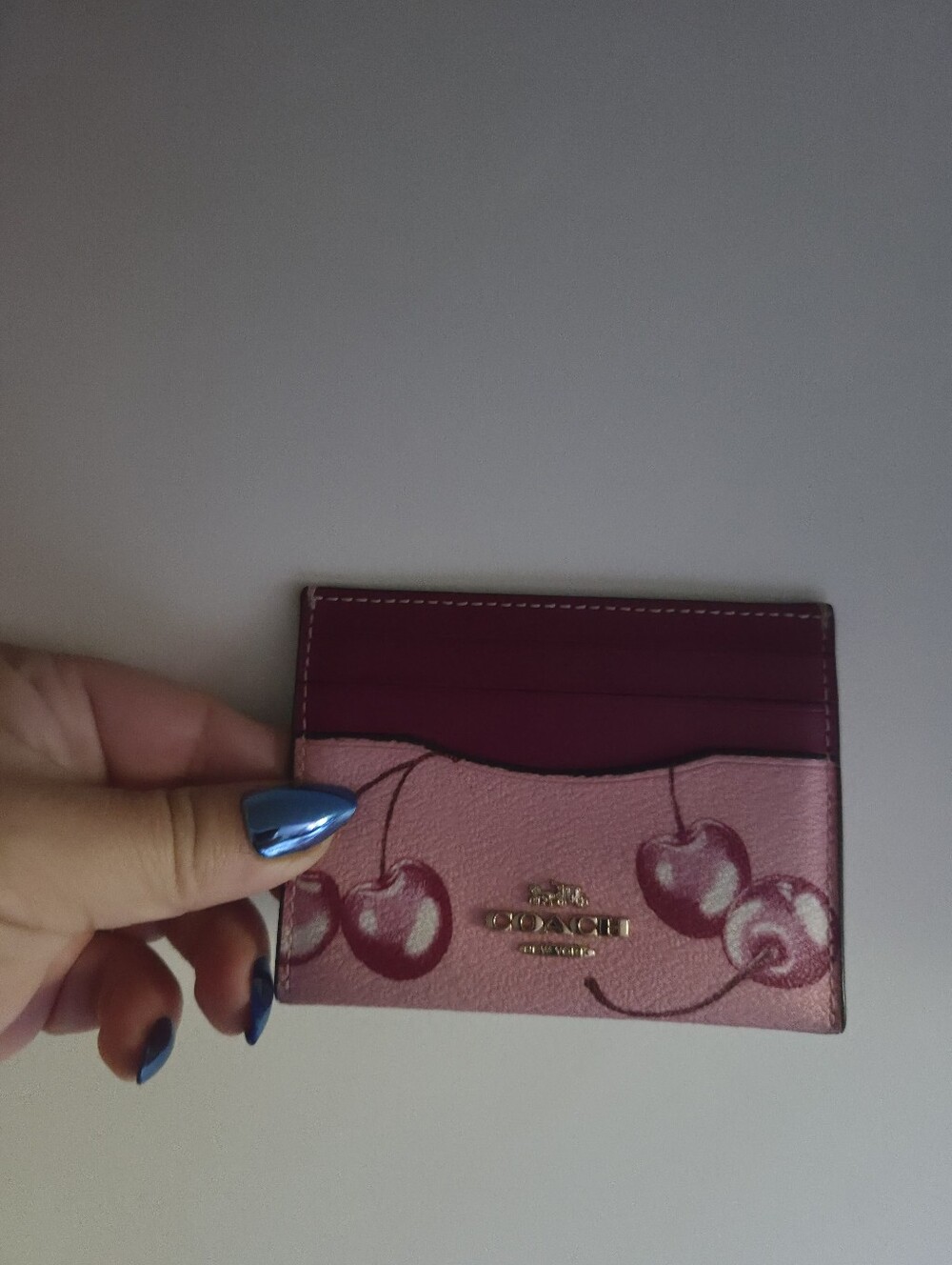Coach Cherry Collection Wallet